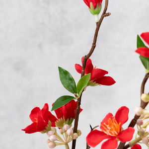 Fleurs artificielles en soie de pommier, de pêcher et de prunier ; Fleurs pour la décoration de cérémonies de mariage et la décoration florale de la maison - Product Image 5