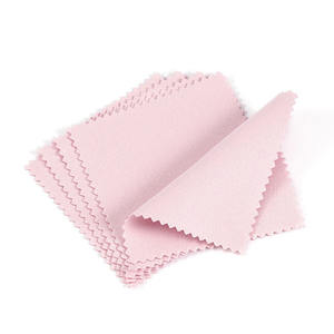 ジュエリークリーニング用スエードシルバー磨き布 金銀ジュエリー磨き効果的なジュエリークリーナー - Product Image 3