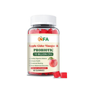 กัมมี่โพรไบโอติกพร้อมสารสกัดจากน้ำส้มสายชูจากแอปเปิลถ่านช่วยเพิ่มระบบภูมิคุ้มกันของร่างกายสำหรับผู้ใหญ่ - Product Image 1