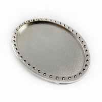 Boucle de ceinture ovale en métal strass coloré personnalisé pour décoration homme