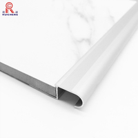 Accessoires d'intérieur au design moderne Alliage d'angle en forme de L en aluminium antidérapant Nez d'escalier