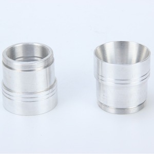 Insert fileté métrique Topway, pas grossier, 18 mm, droite, en aluminium poli, pour l'industrie générale - Product Image 1