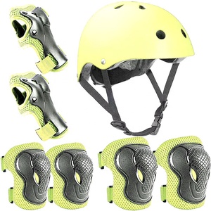 高品質ABSスケートボードスケートヘルメットリストガードリストバンドチャイルドバイクサイクリングスケート安全ヘルメット - Product Image 3