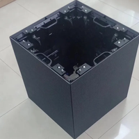 Cubo LED P2.5 su Misura a 5 Lati, Display LED Quadrato Creativo Impermeabile, Insegna Luminosa per Caffetterie, Schermo Pubblicitario