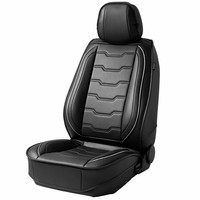 Housses de siège auto 5 pièces, ensemble complet en PVC, toutes saisons, luxe, mode, confort universel, 35-VLT, garantie 1 an, vente en gros