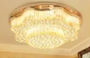 Lámpara colgante de araña redonda de lujo, bola de cristal de lujo, luz de techo led para el hogar - Product Image 6