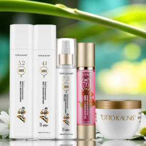 Kit di Cura dei Capelli Professionale con Etichetta Privata Personalizzata, Set OEM di Maschera Idratante Naturale Biologica, Shampoo e Balsamo - Product Image 2