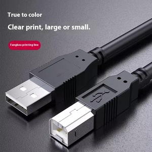Câble de données d'<span class=keywords><strong>imprimante</strong></span> Câble d'extension USB pour connexion à l'<span class=keywords><strong>ordinateur</strong></span> Compatible avec le câble d'extension universel HP <span class=keywords><strong>Canon</strong></span> Brother Epson - Product Image 2
