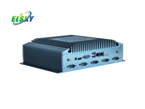 Yeni ELSKY Gömülü Kutu Bilgisayar Mini-PCIE Genişletme DDR3 8G <span class=keywords><strong>RAM</strong></span> 6*COM Çift Ekran 4k HD-MI MSATA SATA Depolama Endüstriyel Otomasyon - Product Image 2