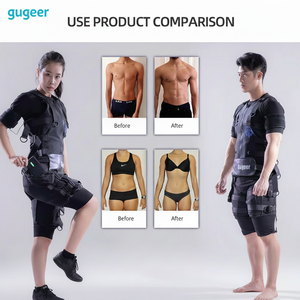 Traje de Entrenamiento con Dispositivo EMS GUGEER, Ropa Deportiva EMS para <span class=keywords><strong>Emsculpt</strong></span>/Emslim, Ropa Profesional de Fitness para Gimnasio, Salón y Entrenamiento en Casa - Product Image 5