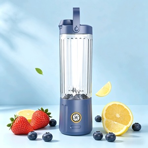 Mini Licuadora Portátil de 550 ml, Licuadora Personal Inalámbrica con Carga USB, Máquina para Hacer Smoothies para Viajes, Oficina, Deportes y Hogar - Product Image 1