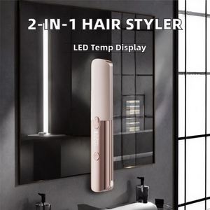 Fer à boucler MCH à chauffage rapide avec écran LCD, 3 fûts interchangeables en titane, pinces électriques pour usage domestique et hôtelier - Product Image 2