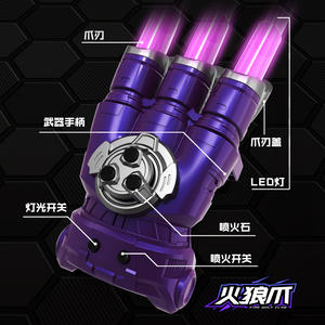 Nuevo Juguete Retráctil Firewolf Claw con Chispas Giratorias, Luz Colorida, Juguete de Batalla, Juguetes Luminosos Seguros para Niños, Regalos de Cumpleaños para Niño - Product Image 6