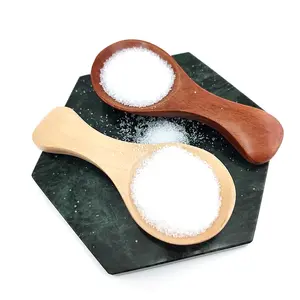 Mini cuillère en bambou crème glacée, petite cuillère écologique 1 pièce, Mini cuillère à café en bois