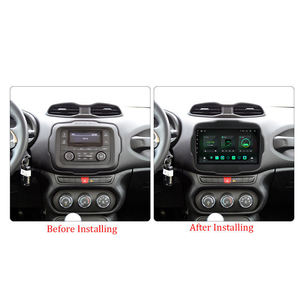 2 Den 9 Inch ar ADIO lastic ascia Anel rame para JEenenenegade 2016 ~ <span class=keywords><strong>2020</strong></span> Instalation DD ppppp5 Aash Ash + Ash ount it - Product Image 4