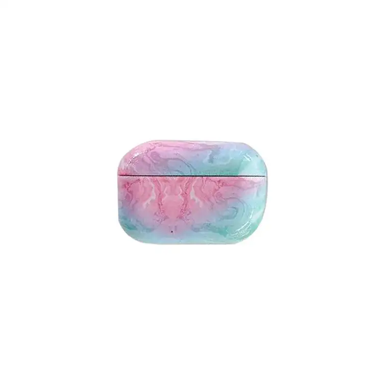 New headphone case cute case marble pattern