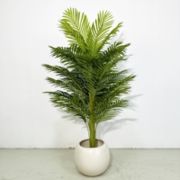 Plantes artificielles d'intérieur en pot de palmier décorations de table de jardin touch réel en gros