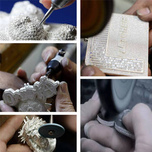 Tùy chỉnh hip hop thư vvs moissanite Mặt dây chuyền vòng cổ 925 bạc tùy chỉnh Iced moissanite Mặt dây chuyền & quyến rũ - Product Image 2