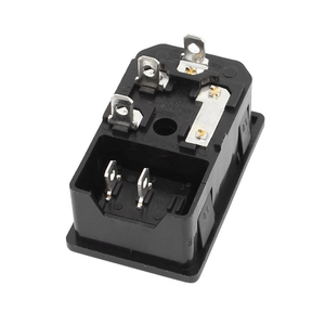 Arranque de aislamiento para enchufe IEC, con fusible e interruptor, tamaño 28mm x 48mm, gran oferta, 2021 - Product Image 2