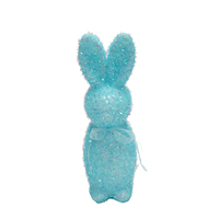 Oster-Themen-Kollektion Deko Künstlicher Blauer Hase Kaninchen-Dekoration Produkt für Tisch Feiertagslieferant Großhandel
