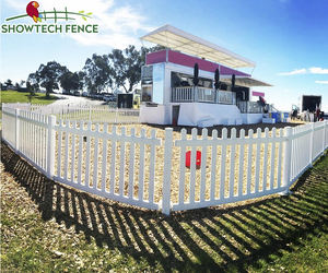 Clôture temporaire d'événement de piquet en pvc <span class=keywords><strong>Showtech</strong></span> - Product Image 1