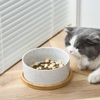 Bol en céramique au design élégant pour chiens et chats
