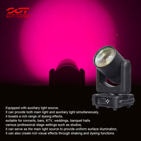 Nouvel Arrivage Projecteur LED Wash à Tête Mobile Professionnel 150W RGBW 4-en-1 avec Zoom, Effet Zoom RGBL DMX512 pour Église, Théâtre, Scène