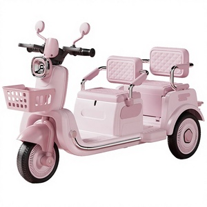 Moto électrique biplace télécommandée pour enfants, tricycle de grande taille pour les 2 à 4 ans - Product Image 4