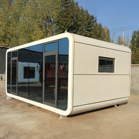 Nouvelle Collection 2026 – Cabine Mobile de Luxe 20ft 40ft – Maison Préfabriquée Conteneurisée Moderne de Haute Qualité – Pod Cabine Apple à Structure en Acier