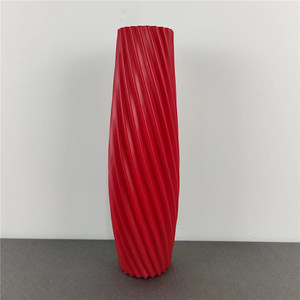 Nordic Simple Round Tall Plastic <strong>Flower</strong> <strong>Vase</strong> White Artificial <strong>Flower</strong> Arrangement Table <strong>Vase</strong> Plastic Decorative - Product Image 6