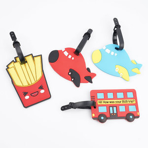 Cá Nhân 3d Logo Mềm Pvc Cao Su Hành Lý <span class=keywords><strong>Tag</strong></span> Silicone Thư Hành Lý Tên Thẻ Vali Nhận Dạng <span class=keywords><strong>Tag</strong></span> - Product Image 6