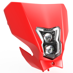 Phare LED rouge homologué Emark pour Honda CRF450XR <span class=keywords><strong>CRF450L</strong></span>/RL 2019 2020, système d'éclairage pour moto tout-terrain - Product Image 1