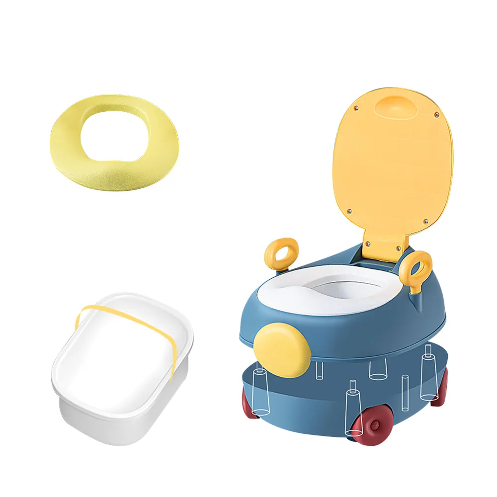 Altri prodotti per forniture per bambini casa portatile senza Bpa plastica morbida Pu sedile del water per bambini seggiolone per vasino //