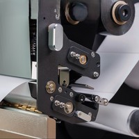 POSTEK TX6r EXP-Max + éplucheur interne 600dpi imprimante de codes à barres RFID flexible anti-métal avec écran tactile 4.5 pouces