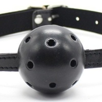 Bâillon bouche ouverte réglable en silicone avec sangle en cuir, équipement de bondage SM pour adultes, plug oral pour couples, jouets sexuels fétichistes WC-1076 Fabriqué en Chine