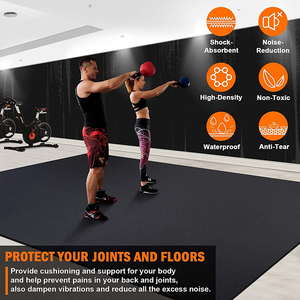 Alfombra <span class=keywords><strong>para</strong></span> hacer ejercicio, traje antideslizante <span class=keywords><strong>para</strong></span> <span class=keywords><strong>principiantes</strong></span> en culturismo, estera cuadrada <span class=keywords><strong>para</strong></span> hacer ejercicio, funciona muy bien en cualquier tipo de <span class=keywords><strong>suelo</strong></span> o alfombra, 2021 - Product Image 5