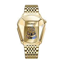 Montre de luxe Hoursly 6616, nouvelle arrivée, montres de haute qualité pour hommes, montres-bracelets décontractées pour affaires, Relogio Masculino