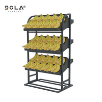 Étalage à bananes pour supermarché