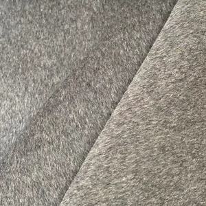 Однотонная Двусторонняя Длинная шерстяная ткань из полиэстера 900g70Wool 25 для мужских и женских пальто и шляп - Product Image 3