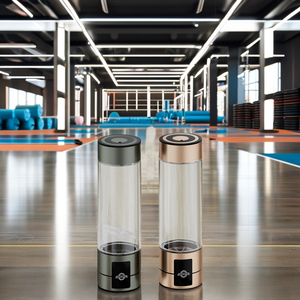 Botella de Agua Personalizada de 400 ml para Centro de Bienestar, Tecnología SPE, Generador de Alta Concentración de 3000 PPB, Venta al por Mayor, Pureza CE del 99.999 - Product Image 1