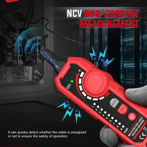 Probador de Cables de Red HT801A/HT801B, Rastreador de Cables RJ11 RJ45, Verificador de POE para <span class=keywords><strong>Cat5</strong></span> Cat6, 220V, 1 Año de Garantía - Product Image 6