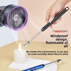 Briquet de cuisine à interface Type-C, à arc électrique, coupe-vent, rechargeable par USB, en métal durable, le plus vendu - Product Image 5