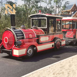 Tren Turístico sin Rieles <span class=keywords><strong>de</strong></span> 42 Plazas, Motor Diésel <span class=keywords><strong>de</strong></span> 130 CV, Alcance <span class=keywords><strong>de</strong></span> 300 km, Paseo Turístico Panorámico, Certificado CE, Equipo para Parques Temáticos - Product Image 5