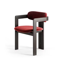 Chaise de salle à manger en bois massif de qualité supérieure Design élégant Mobilier classique moderne Chaise de salle à manger haut de gamme Salle à manger familiale