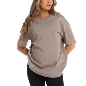 Camisetas Personalizadas con Logotipo, Camisetas de Algodón de Colores, Talla Grande para Mujer - Product Image 4