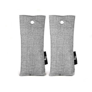 Prix plus bas 75g/50g Sac de charbon de bambou naturel respirant Élimination des odeurs Utilisation domestique <span class=keywords><strong>D</strong></span>ésodorisant Purificateur de l'<span class=keywords><strong>air</strong></span> Sacs de charbon de bambou - Product Image 1