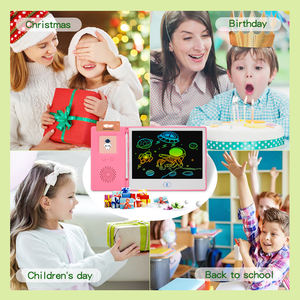 Imparare la macchina Flash card giocattolo parlante Flash card Tablet da disegno per bambini ragazzi ragazze età <span class=keywords><strong>3</strong></span> 4 5 6 anni - Product Image 4