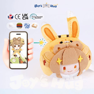 เครื่องจับรางวัลของเล่นตุ๊กตาผ้าพลัฌขนาด10ซม. แบบสุ่มของเล่นตุ๊กตาสัตว์ยัดไส้นุ่มโลโก้ได้ตามต้องการ - Product Image 1