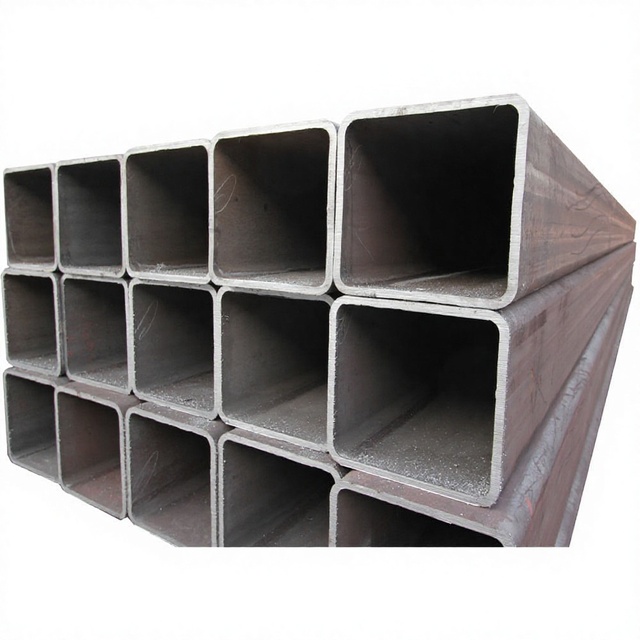 EN ERW Square Mild Steel Box Section Hollow Section Tube for Construction