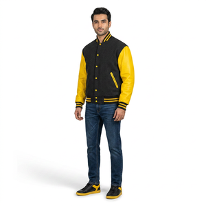 Hot-Selling <b>Men's</b> <b>Baseball</b>-Style Varsity <b>Jackets</b> <b>for</b> Winter Fashion High Street Design CollegeBaseballjacket <b>for</b> <b>men</b> - Product Image 1